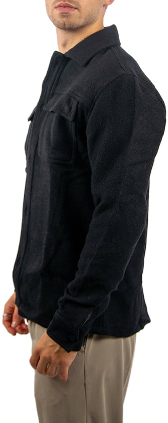Pure Path Pure Path Regular Fit Overshirts Zwart