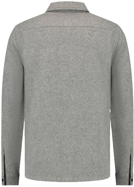 Pure Path Regular Fit Shirts Over Grijs