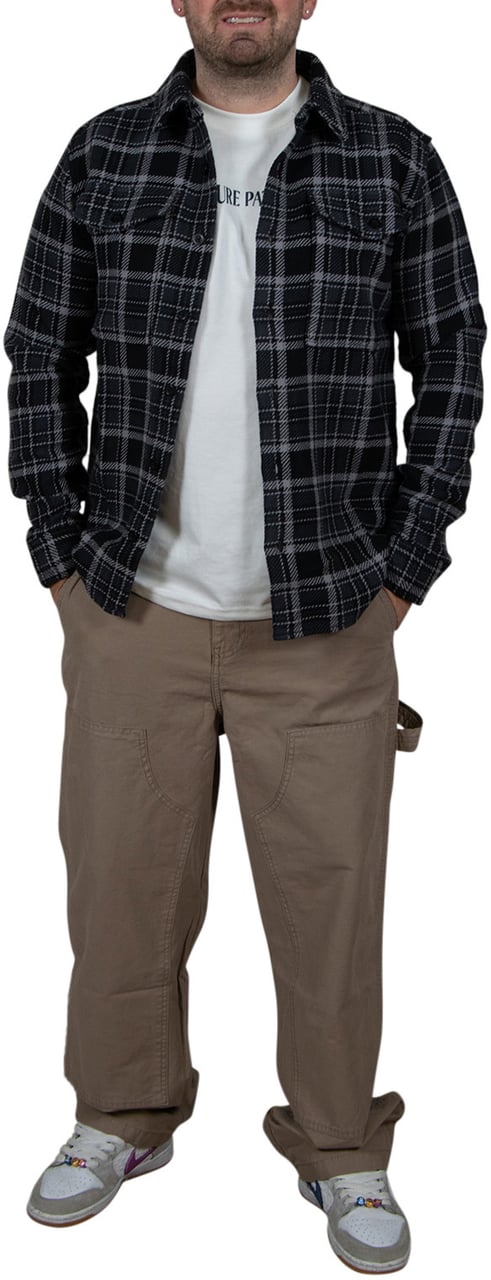 Pure Path Overshirt Grijs
