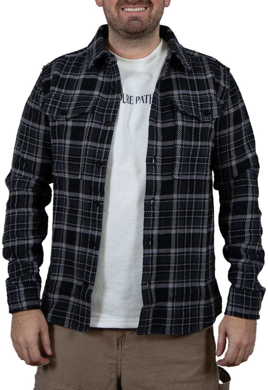 Pure Path Overshirt Grijs
