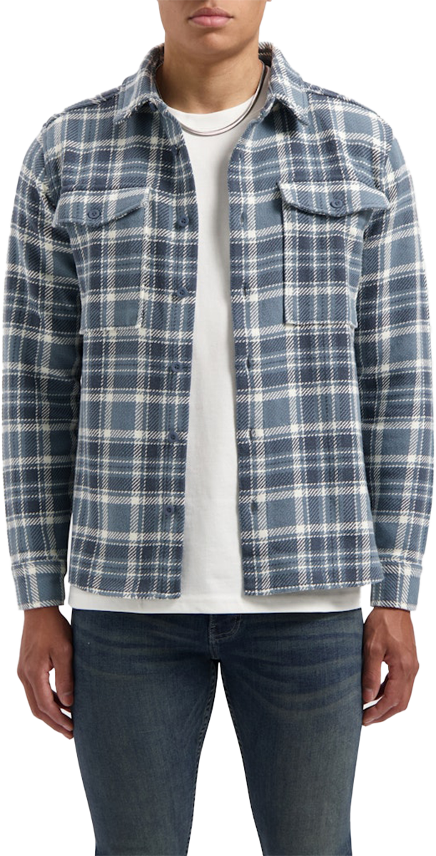 Pure Path Pure Path Overshirt Blauw