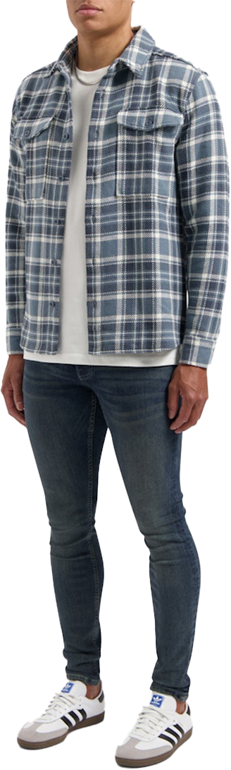 Pure Path Pure Path Overshirt Blauw