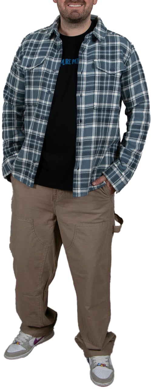 Pure Path Overshirt Blauw