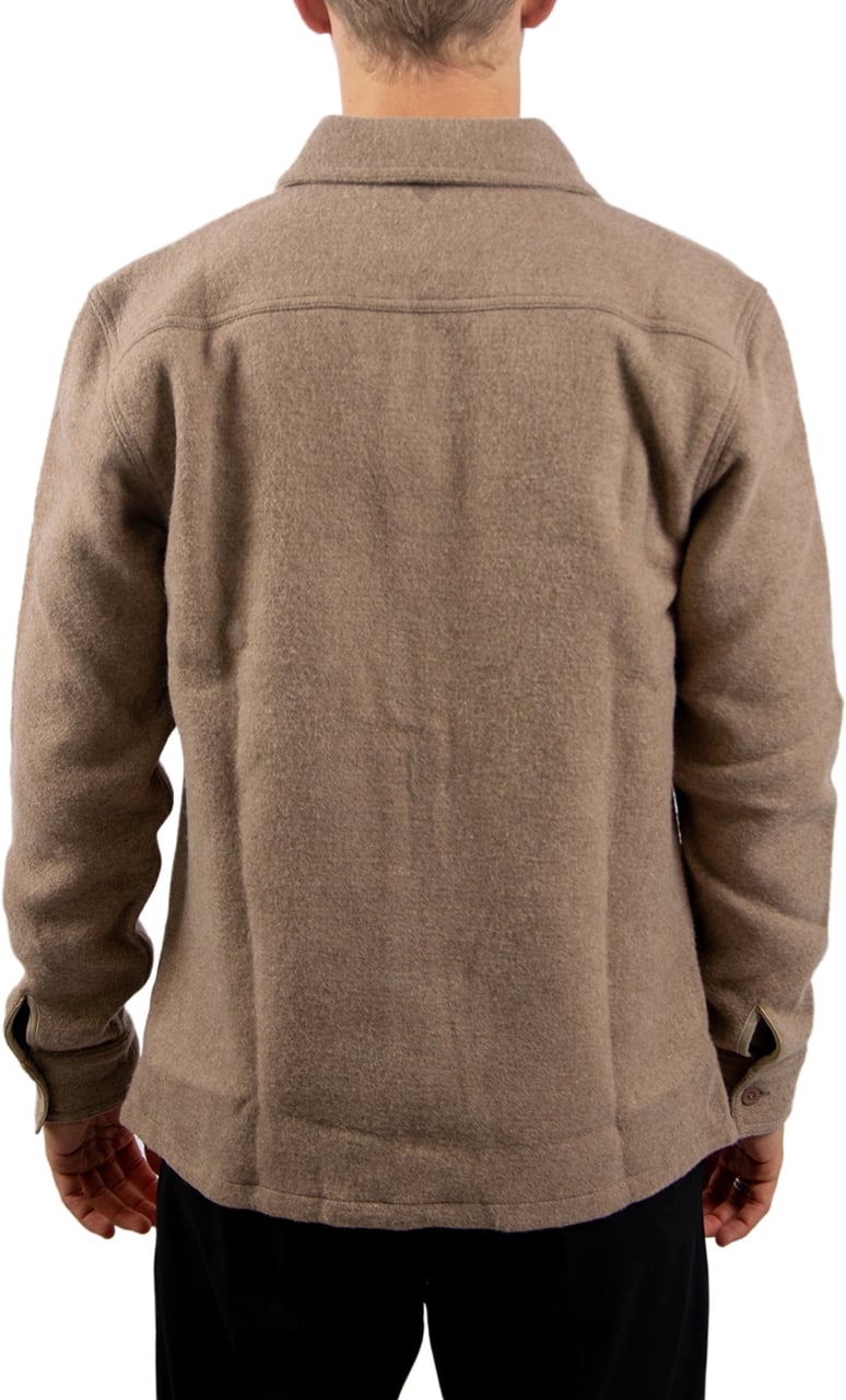Pure Path Regular Fit Overshirts Beige