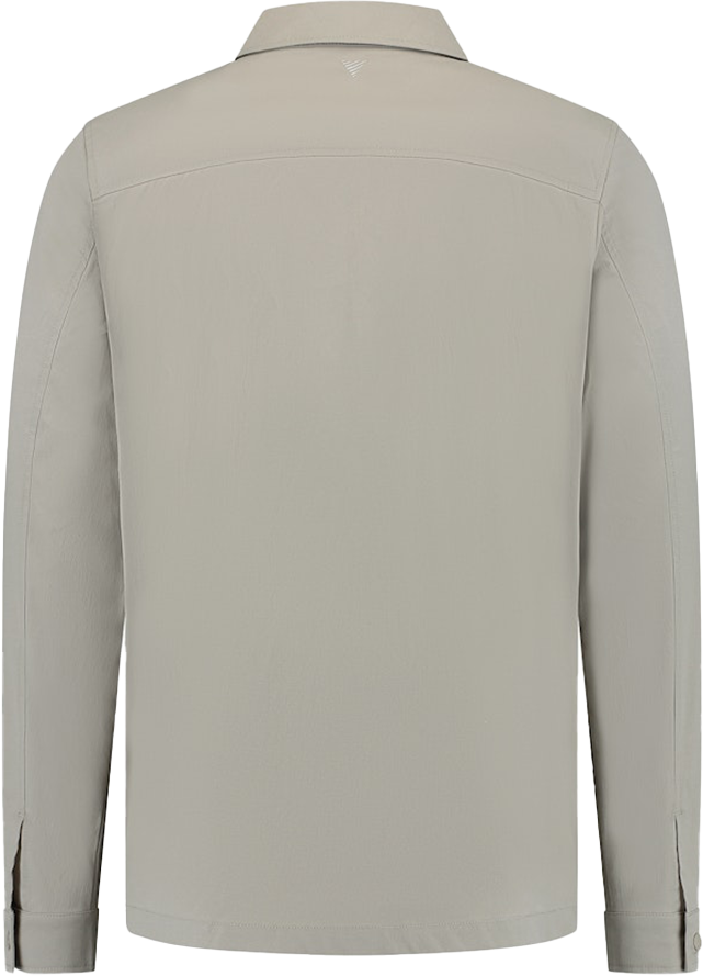 Pure Path Pure Path Overshirt Met Rits Beige