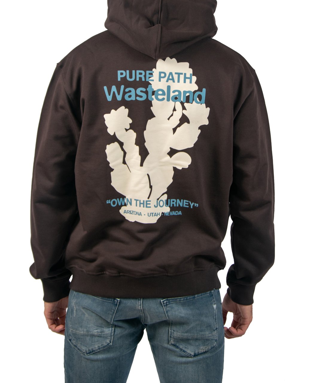 Pure Path Pure Path Loose Fit Hoodie LS Sweaters Bruin