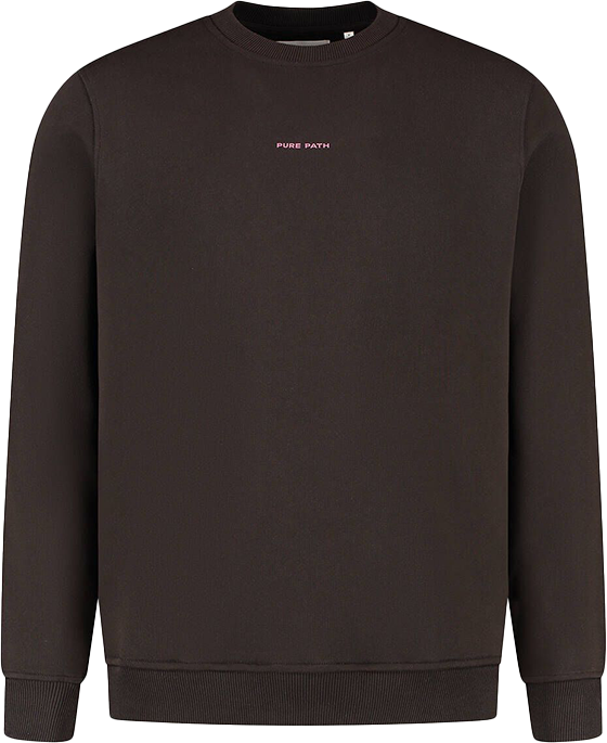 Pure Path Pure Path Loose Fit Hoodie LS Sweaters Bruin