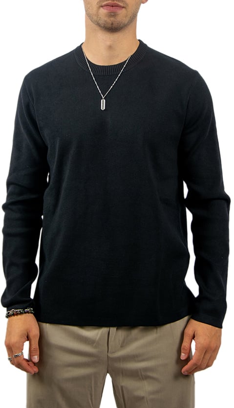 Pure Path Pure Path Regular Fit Knitwear Zwart