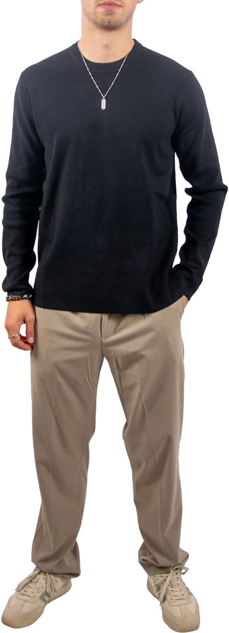 Pure Path Pure Path Regular Fit Knitwear Zwart