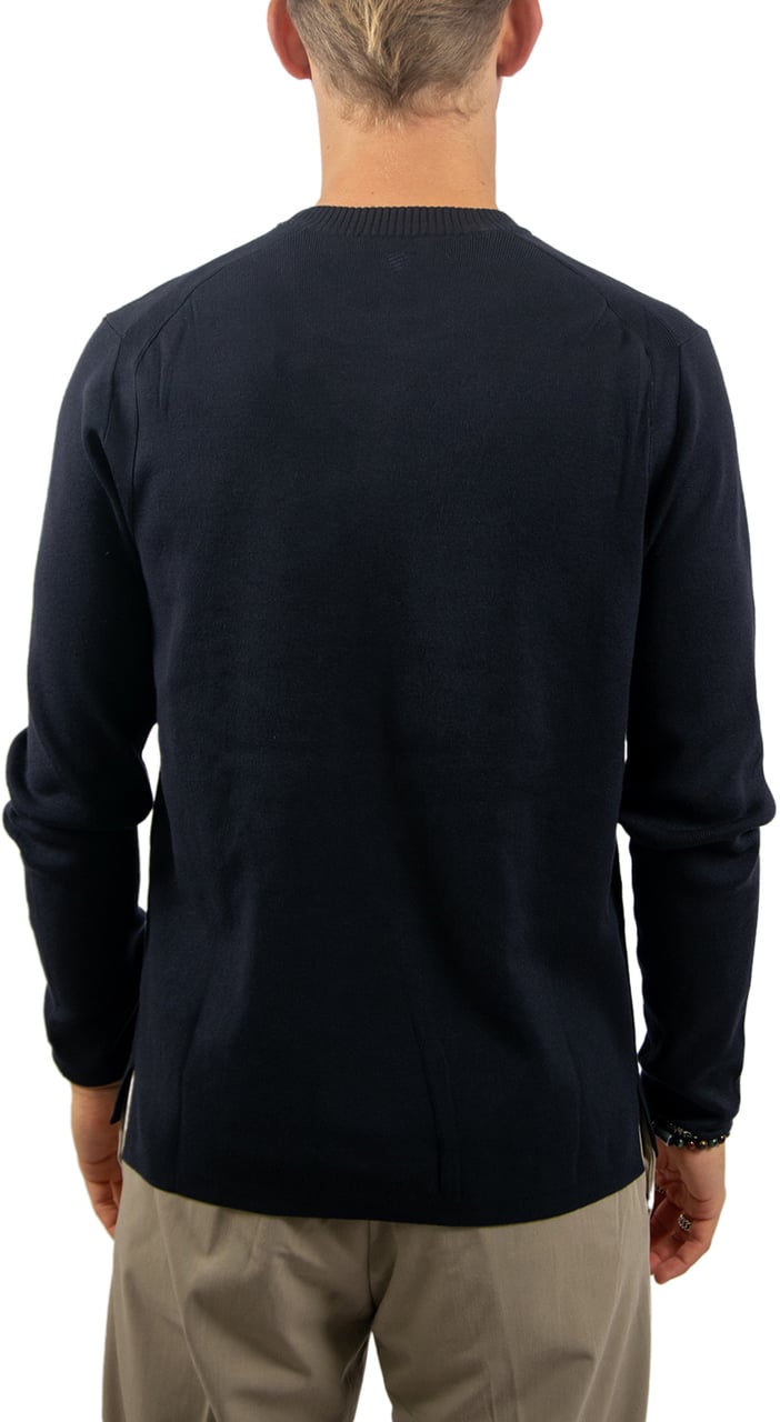 Pure Path Regular Fit Knitwear Blauw