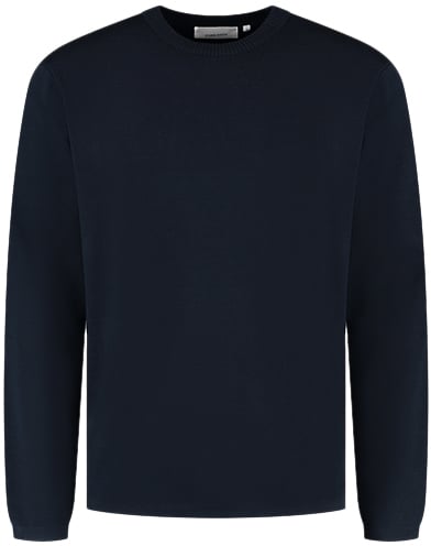 Pure Path Regular Fit Knitwear Blauw