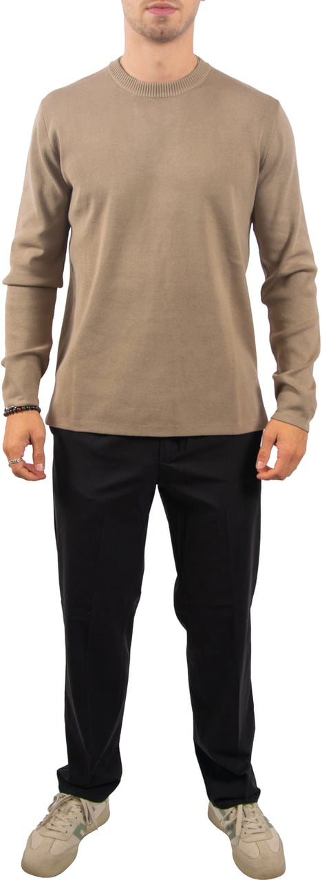 Pure Path Pure Path Regular Fit Knitwear Beige