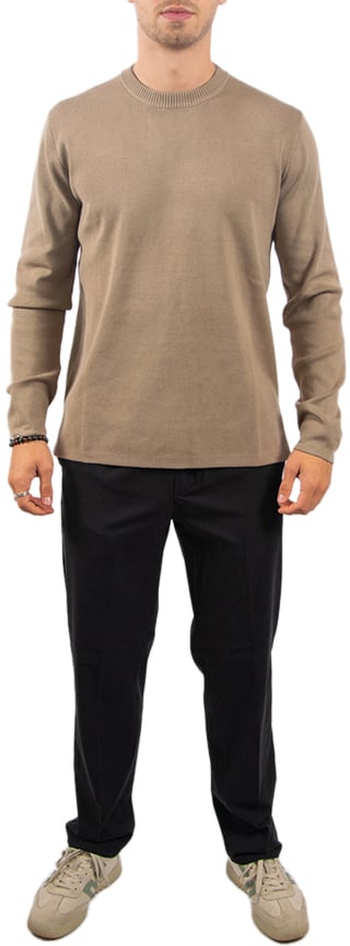 Pure Path Pure Path Regular Fit Knitwear Beige
