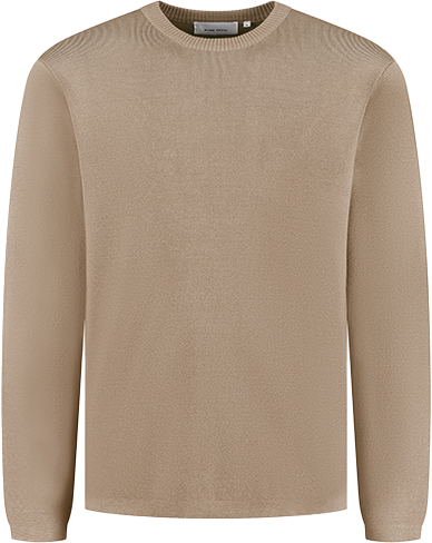 Pure Path Pure Path Regular Fit Knitwear Beige