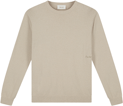 Pure Path Pure Path Towel Soft Boucle Knitted Crewneck Beige