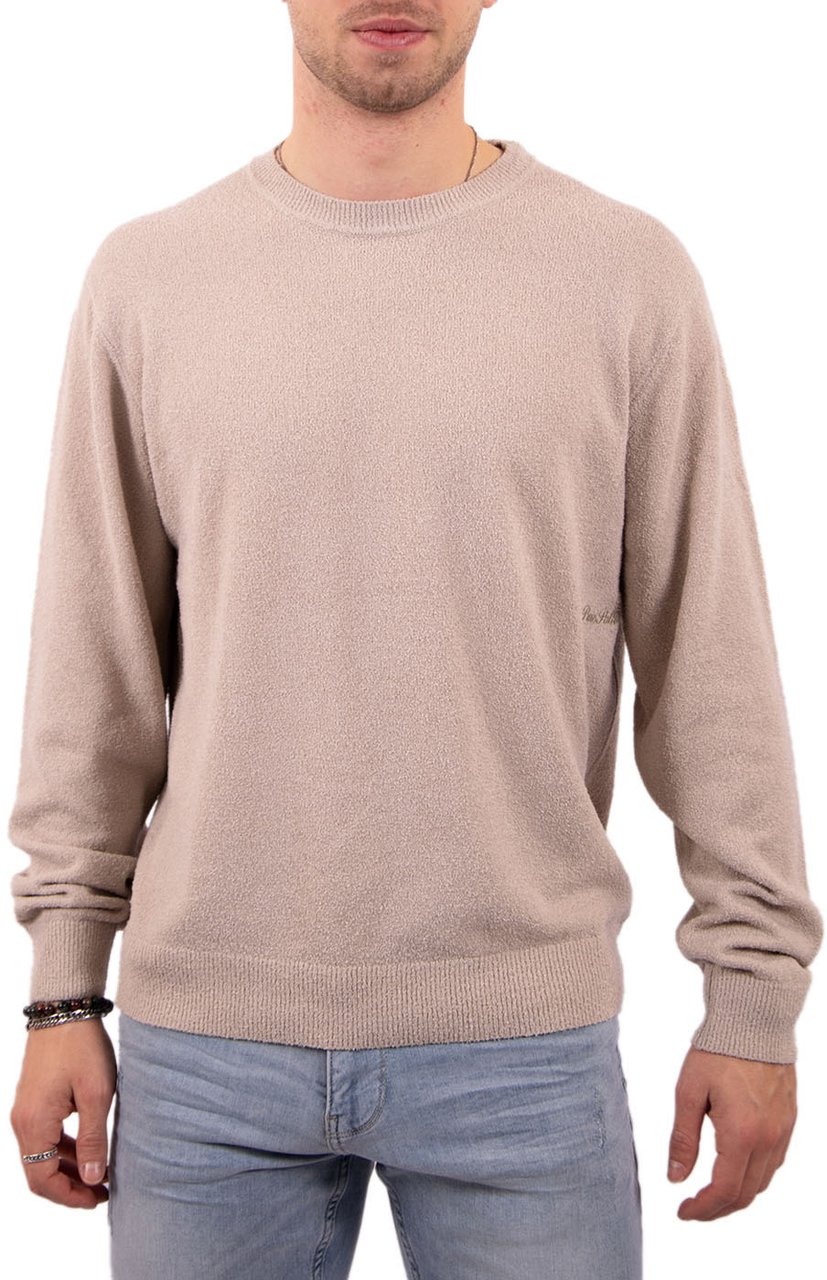 Pure Path Pure Path Towel Soft Boucle Knitted Crewneck Beige