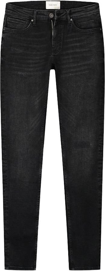 Pure Path Pure Path The Jone Denim Slim Fit Zwart