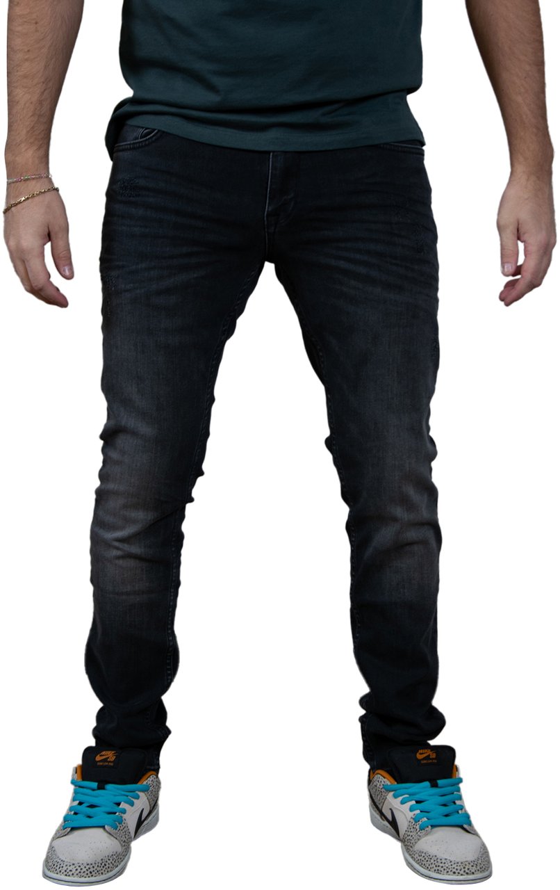 Pure Path Pure Path The Jone Denim Skinny Fit Zwart