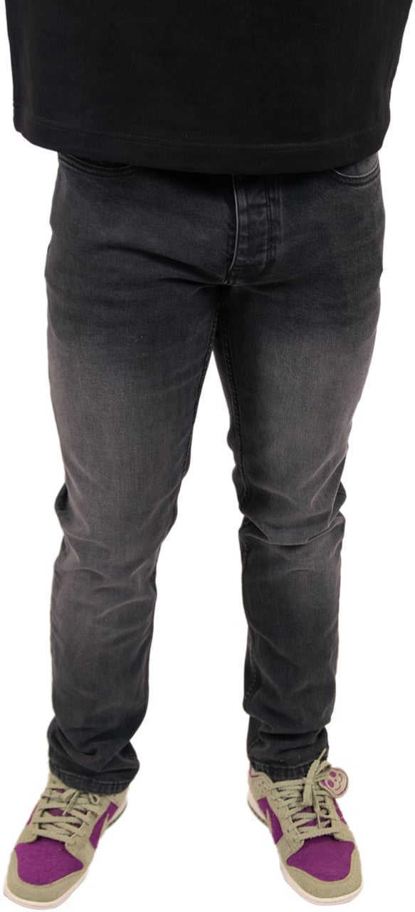 Pure Path The Ryan Tapered Fit Jeans Zwart