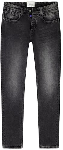 Pure Path Pure Path The Ryan Tapered Fit Jeans Zwart