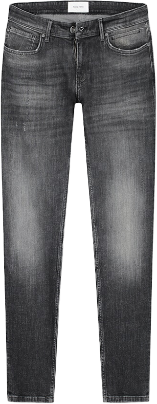 Pure Path Pure Path The Jone Denim Slim Fit Grijs