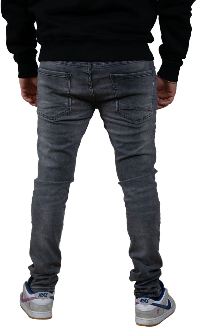 Pure Path Pure Path The Jone Denim Skinny Fit Grijs
