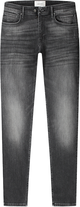 Pure Path Pure Path The Jone Denim Slim Fit Grijs