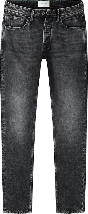 Pure Path Pure Path The Ryan Slim Fit Tapered Leg Grijs