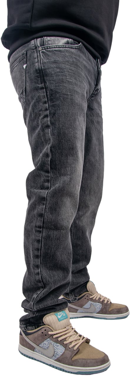 Pure Path Pure Path The Ryan Slim Fit Tapered Leg Grijs