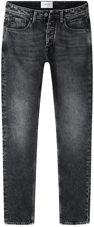 Pure Path Pure Path The Ryan Slim Fit Tapered Leg Grijs