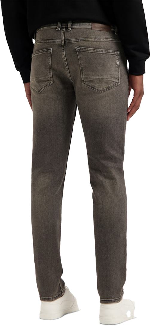 Pure Path Pure Path The Ryan Slim Fit Tapered Leg Grijs