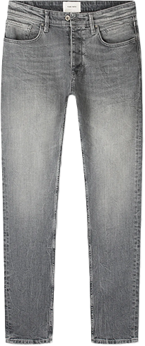 Pure Path Pure Path The Ryan Slim Fit Tapered Leg Grijs