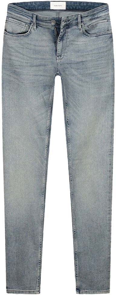 Pure Path Pure Path The Jone Denim Slim Fit Blauw