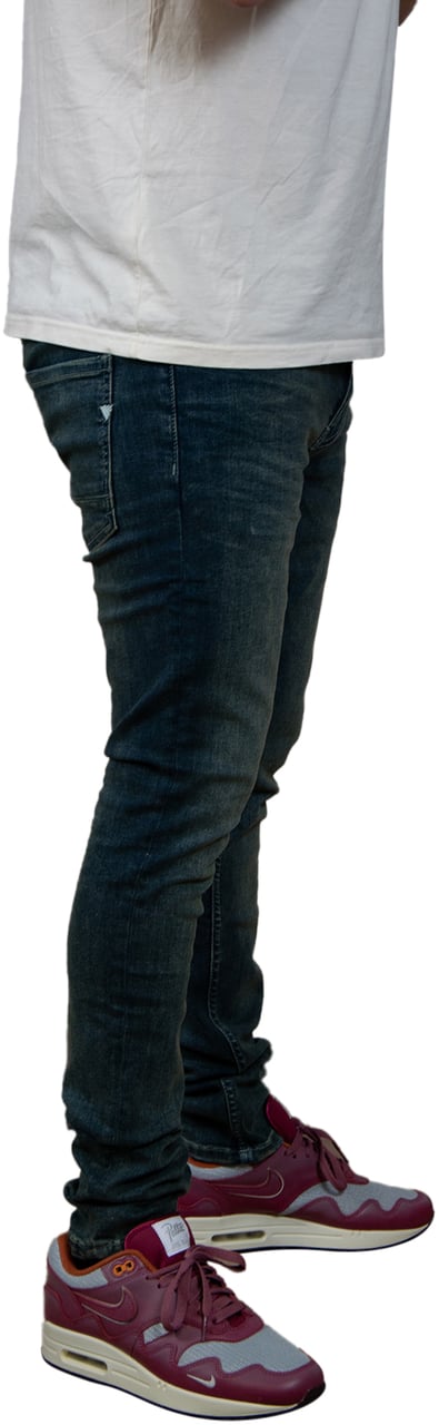 Pure Path The Jone Denim Skinny Fit Blauw