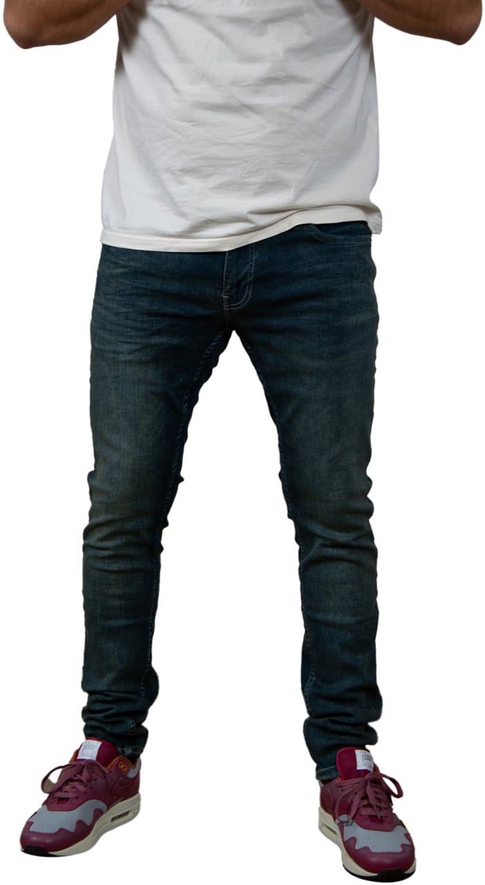 Pure Path The Jone Denim Skinny Fit Blauw