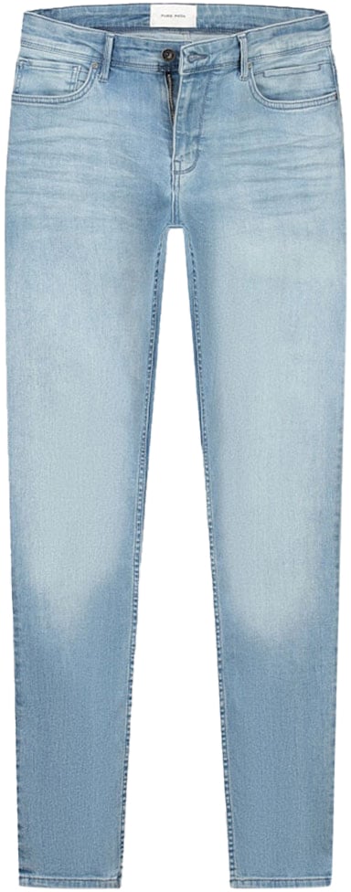 Pure Path Pure Path The Jone Denim Slim Fit Blauw