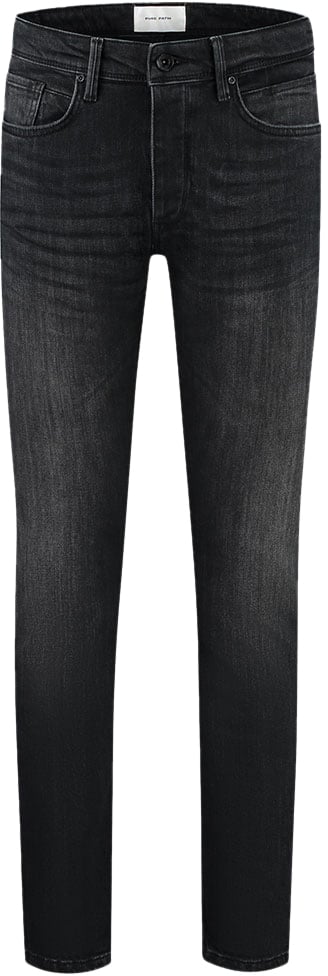 Pure Path Pure Path The Ryan Slim Fit Tapered Leg Blauw