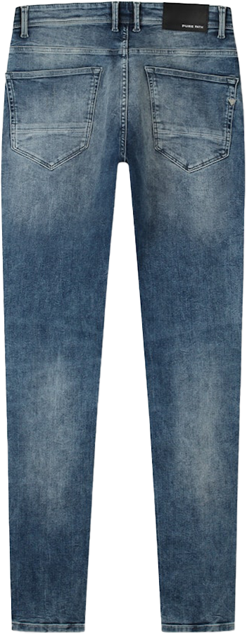 Pure Path Pure Path The Jone Denim Slim Fit Blauw