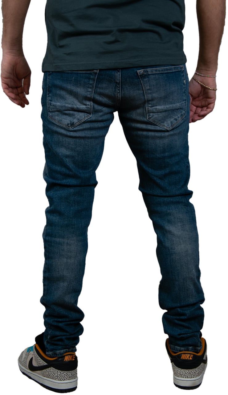 Pure Path Pure Path The Jone Denim Skinny Fit Blauw