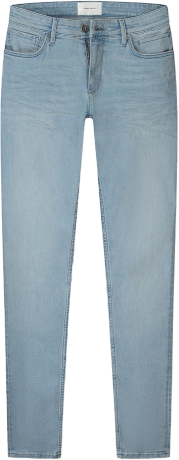 Pure Path Pure Path The Jone Denim Slim Fit Blauw