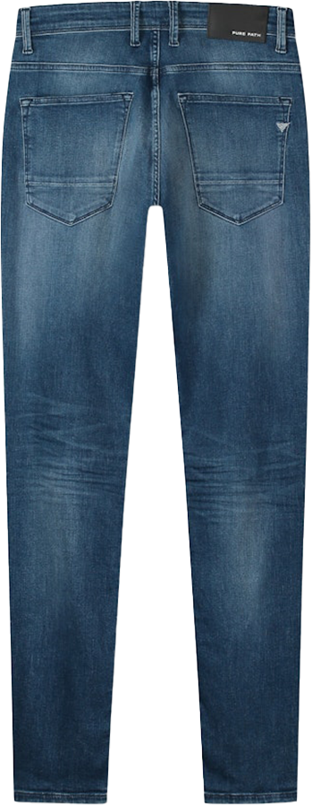 Pure Path Pure Path The Jone Denim Slim Fit Blauw