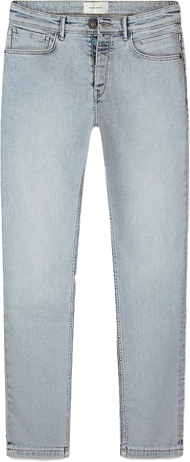 Pure Path Pure Path The Ryan Tapered Fit Blauw