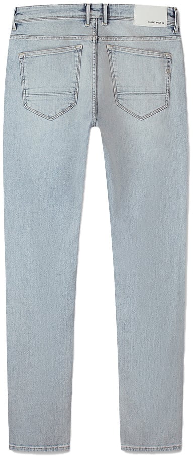 Pure Path Pure Path The Ryan Tapered Fit Blauw