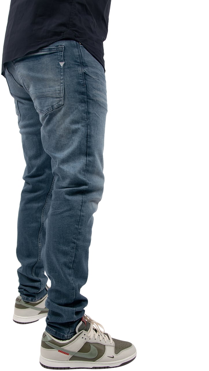 Pure Path Pure Path The Jone Denim Slim Fit Blauw