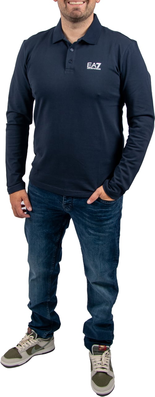 Pure Path Pure Path The Ryan Slim Fit Tapered Leg Blauw