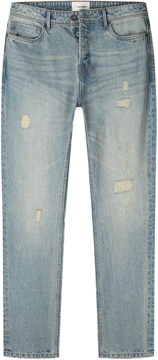 Pure Path Pure Path The Eric Regular Fit Jeans Blauw
