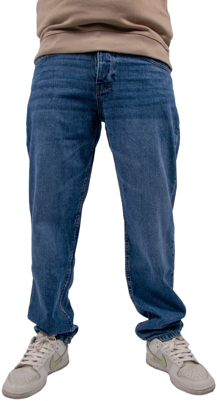 Pure Path The Aiden Loose Fit Jeans Blauw