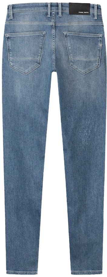 Pure Path Pure Path The Jone Denim Skinny Fit Blauw