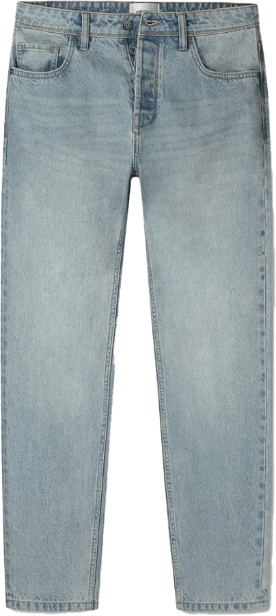 Pure Path Pure Path The Aiden Loose Fit Jeans Blauw