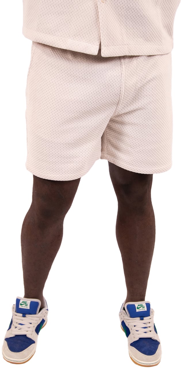 Pure Path Honeycomb Shorts 26010502 54 Ecru Beige